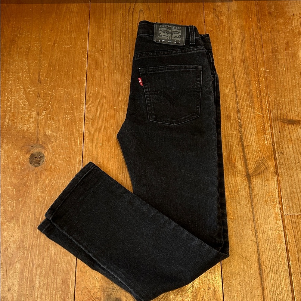 Levi's 510 Skinny fit big boys jeans, size 12 , 26x27, stretch